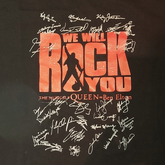 Vintage We Will Rock You Musical TShirt - Picture 2 of 3